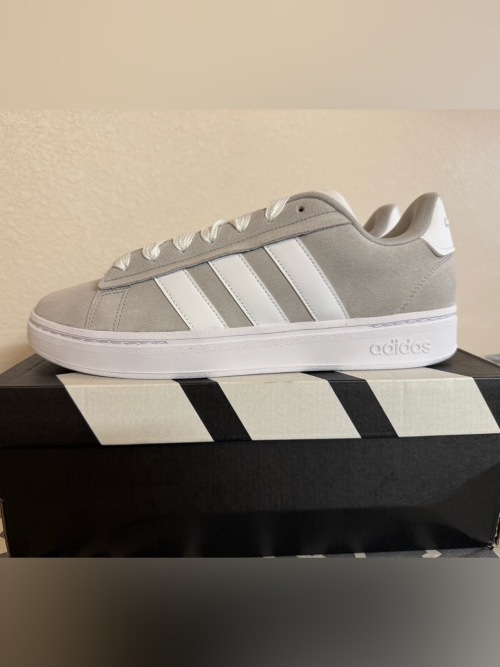 adidas Grand Court Alpha 00 Gray/White Men’s Sneakers